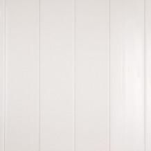 Lambris PVC Puro blanc, L.260 x l.37.5 cm, Ep.8 mm