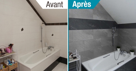 Dalle PVC Murale adhésive, Plaques & Dalles Murales salle de bain